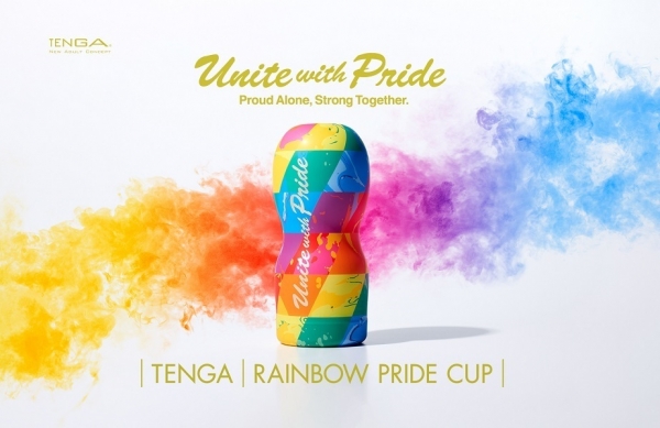 글로벌 섹슈얼 헬스케어 브랜드 텐가(TENGA)가 ‘레인보우 프라이드 컵 2019’를 국내 출시한다. 사진=텐가