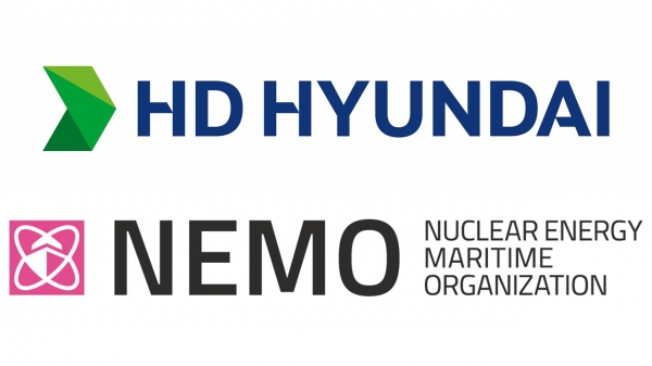 HD현대 조선 중간 지주사 HD한국조선해양은 6일 ‘해상 원자력 에너지 협의기구(NEMO, Nuclear Energy Maritime Organization)’를 글로벌 원자력 선도 기관들과 공동 설립했다, 사진=HD현대.