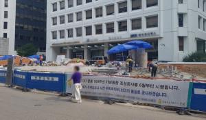 폭염경보 무색한 서울시 건설현장… 안전규정 ‘나몰라라’