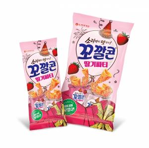 롯데제과, ‘꼬깔콘 딸기파티’ 출시