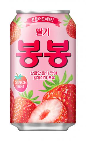 해태htb, 과일음료 ‘딸기 봉봉’ 출시