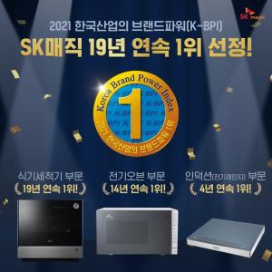 SK매직, 한국산업의 브랜드파워(K-BPI) 19년 연속 1위 선정