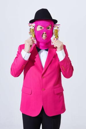 롯데푸드, 돼지바 핑크와 복면 래퍼 마미손이 만나다…마미손 모델 계약
