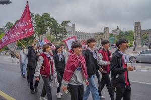고려대, 4·18 학생의거 기념 헌화식·구국대장정 개최