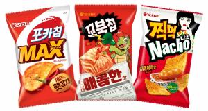 오리온, 꼬북칩·포카칩 MAX·찍먹 나쵸 ‘매운맛 트렌드’ 속 판매 지속 증가