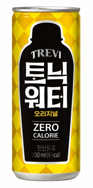 롯데칠성음료, 제로 칼로리 탄산음료 ‘트레비 토닉워터’ 출시